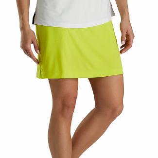 Women's Footjoy Golf Skirt Yellow NZ-71949